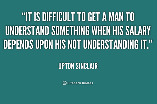 quote Upton Sinclair