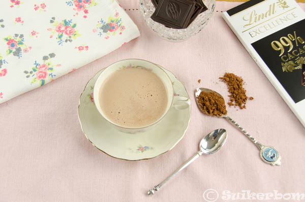 koolhydraatarme chocolademelk