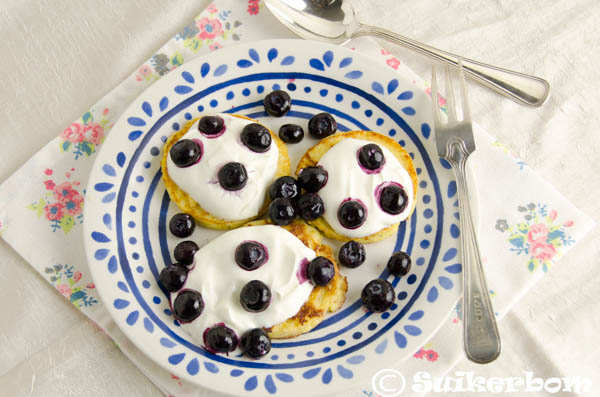 pannenkoek van cottage chees