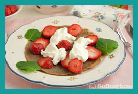 pannenkoek van bakbananenmeel