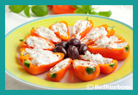 gevulde paprika