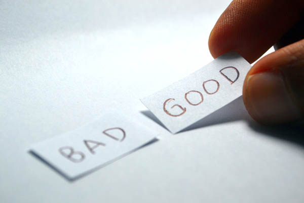 good bad